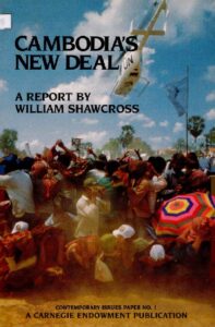 Cambodia’s new deal: Contemporary issues paper #1